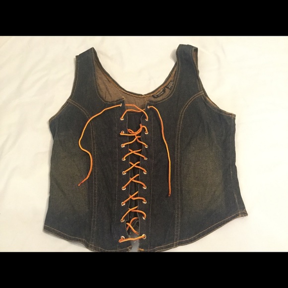 Women’s Lace Up Tank Top - Picture 1 of 3